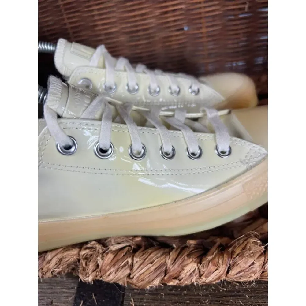 Converse Women's White Chuck Taylor‎ All Star Glow Sneakers Size 7.5 - Picture 7 of 8